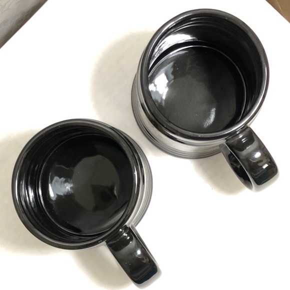 Guinness Black Ceramic Beer Steins 2 Matching - Picture 5 of 9